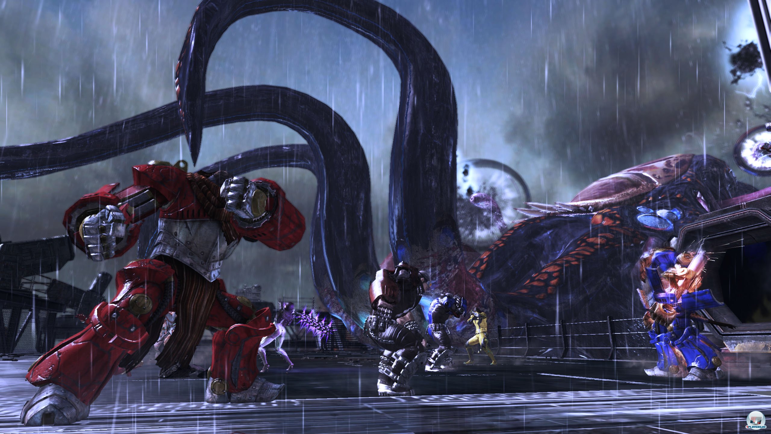 Einer der H&ouml;hepunkte der Kampagne: Der Kampf gegen die Krake.