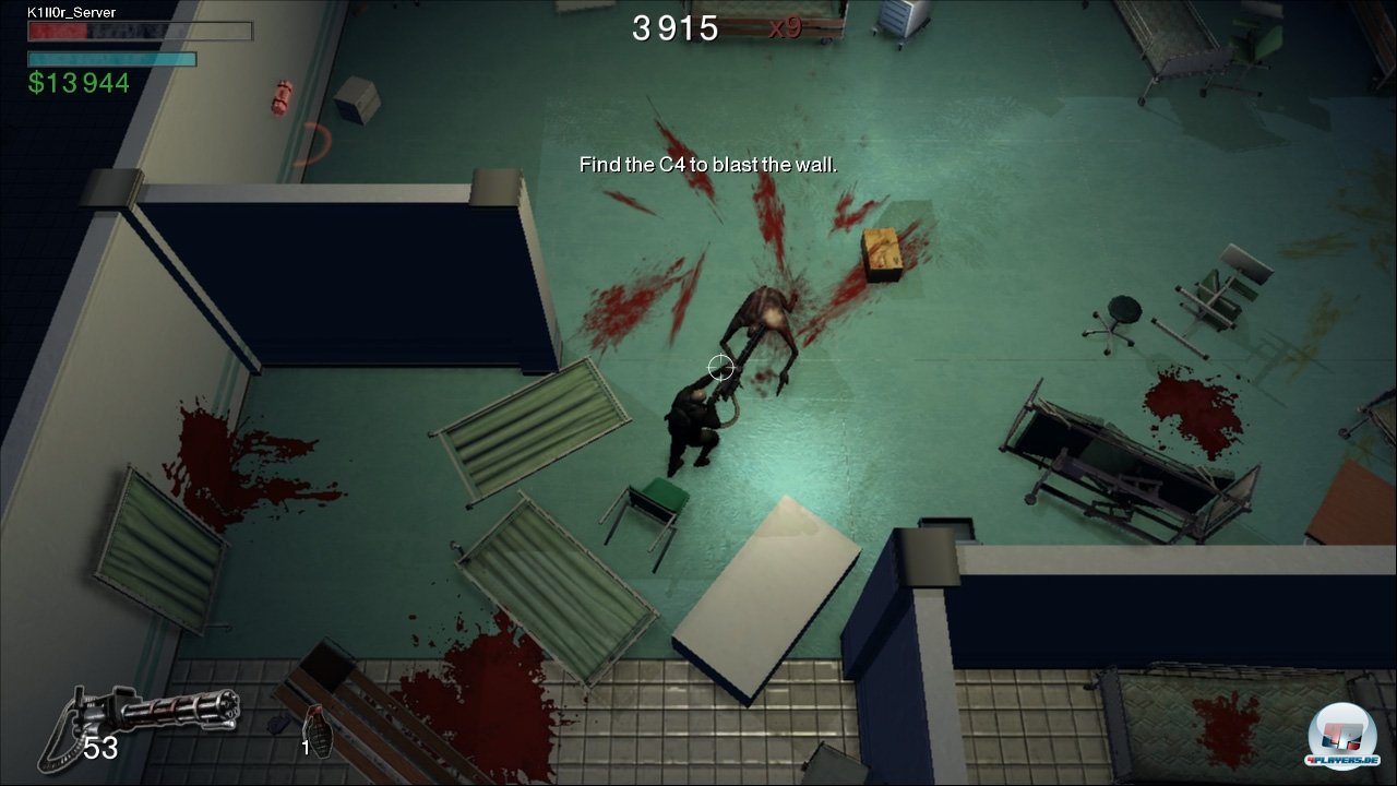 Abseits des Flie&szlig;band-Geballers gibt es nur wenig zu tun, wie das Suchen und Anbringen von Sprengstoff.