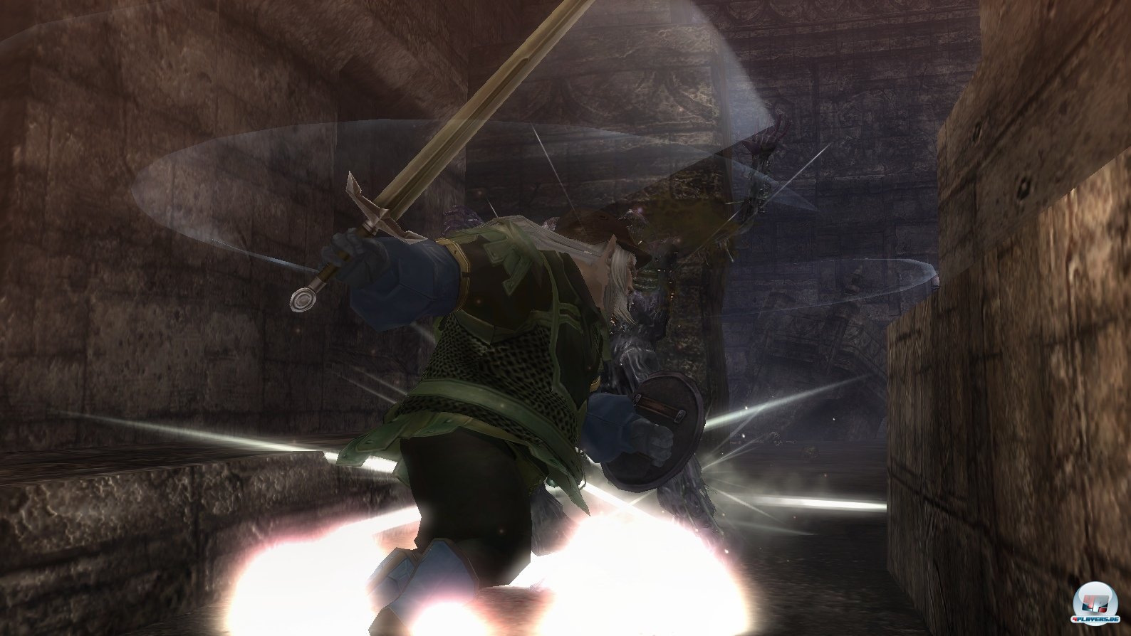 In den Dungeons wird man alle paar Meter in K&auml;mpfe gegen ungew&ouml;hnlich schnell wiederkehrende Gegner verstrickt.