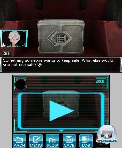 Das Adventure ist in Story-, R&auml;tsel- und Wettabschnitte unterteilt.