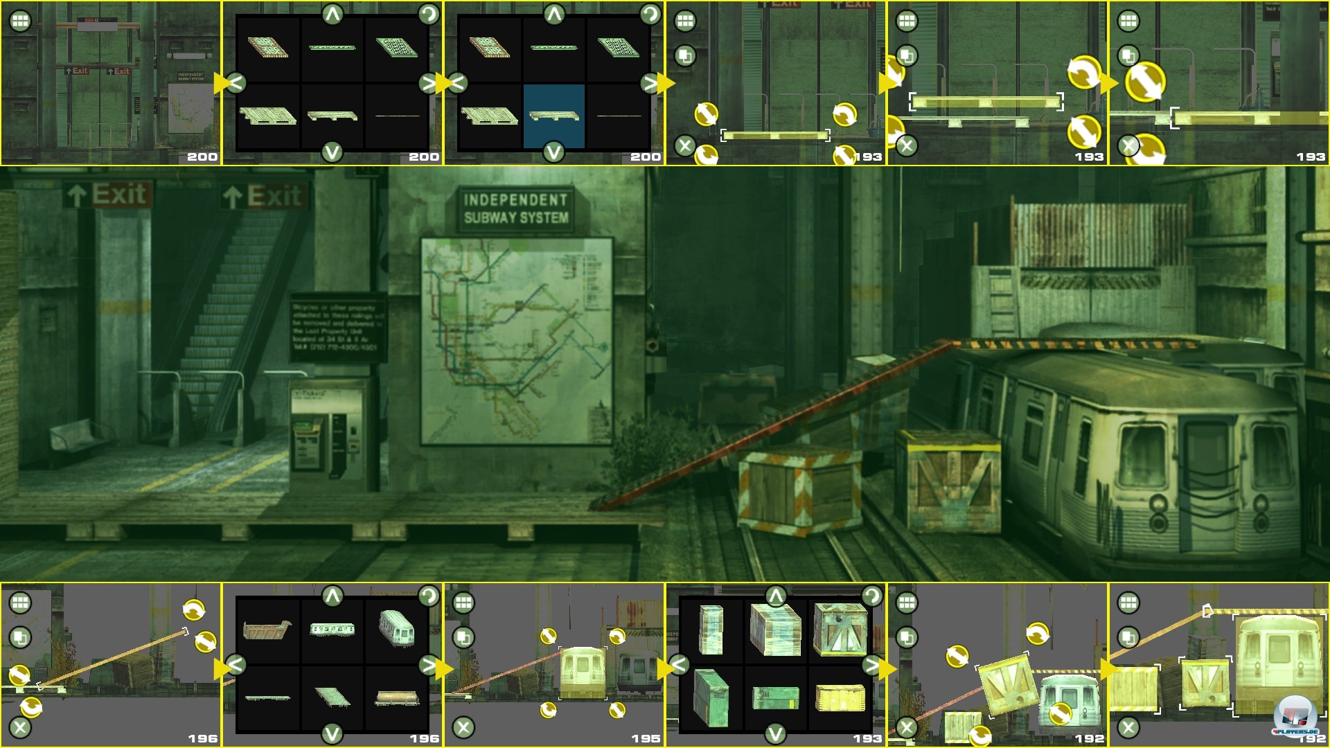 Mit dem Editor erstellte Strecken k&ouml;nnen zwar gefahren und getestet allerdings nicht getauscht werden. 