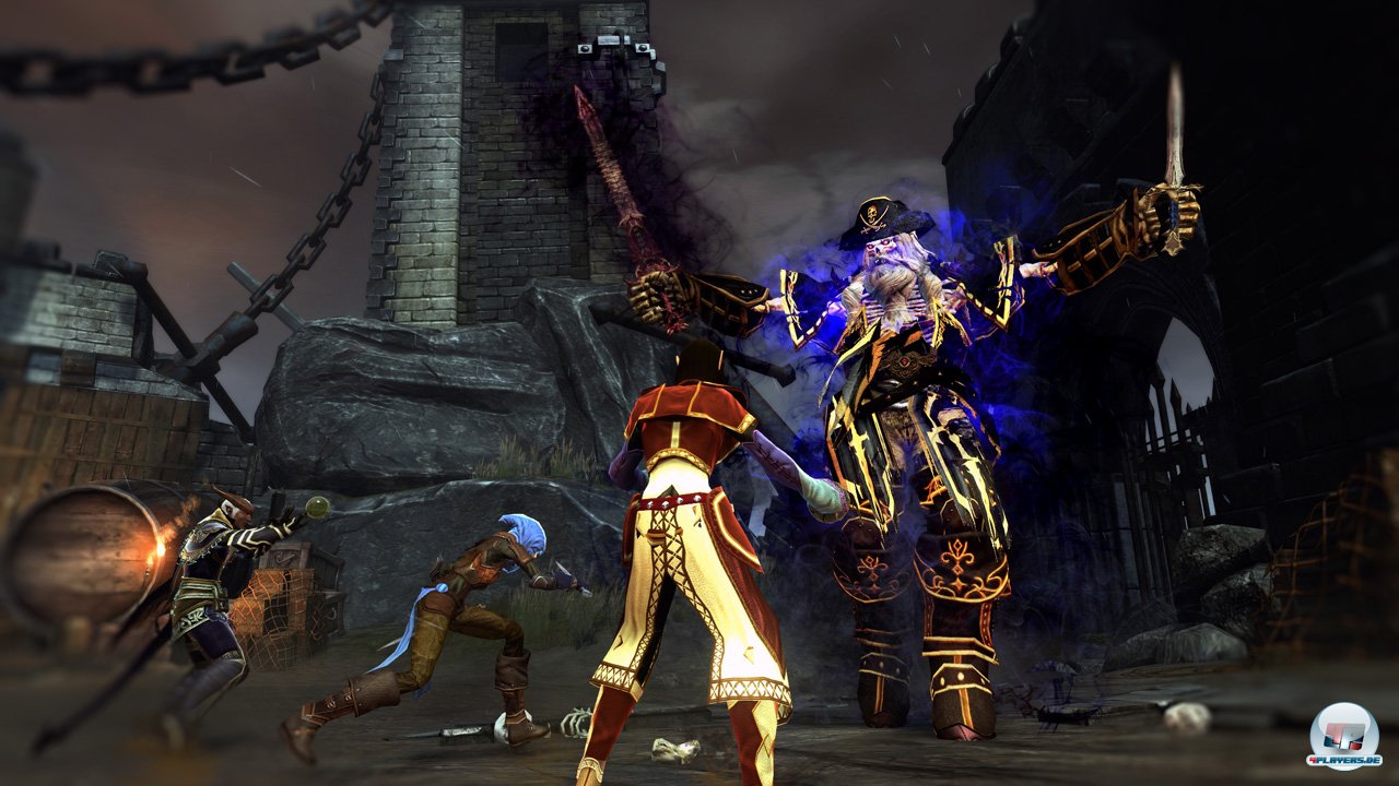 F&uuml;r jeden Einsatz kann man sich mit bis zu vier Gef&auml;hrten verb&uuml;nden.