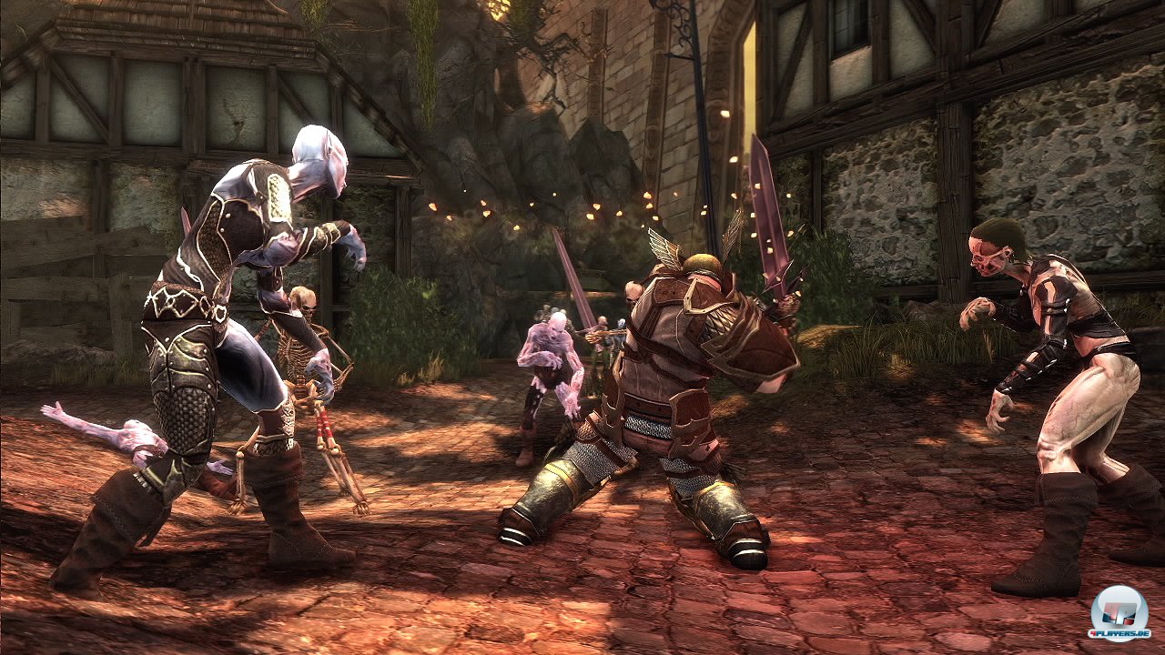 Das Kampfsystem fu&szlig;t auf klassischen Hack'n'Slay-Tugenden.