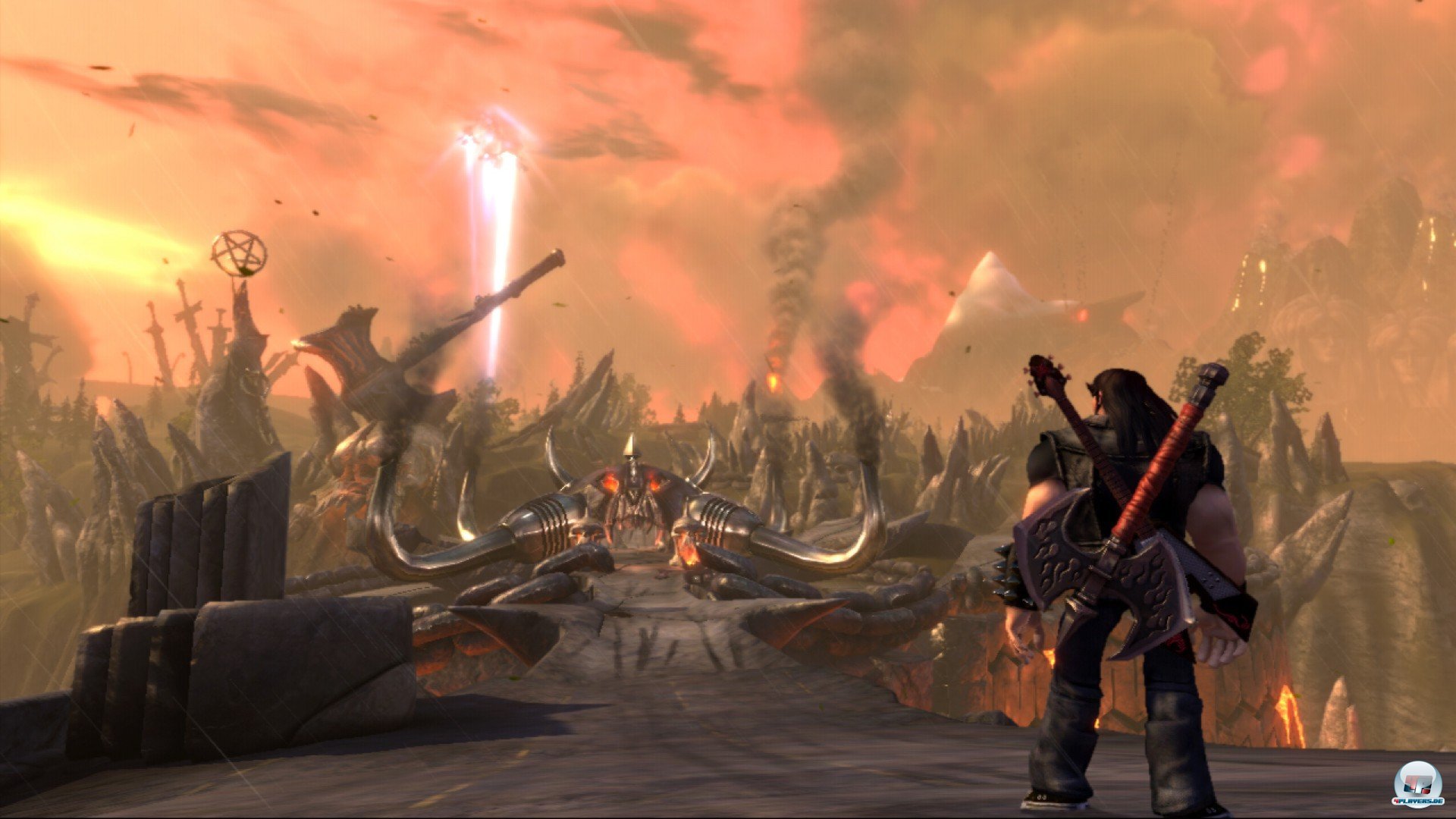 H&ouml;here Weitsicht, mehr Details und V-Sync: Die PC-Version ist die sch&ouml;nste, aber trotzdem nicht gerade modern.