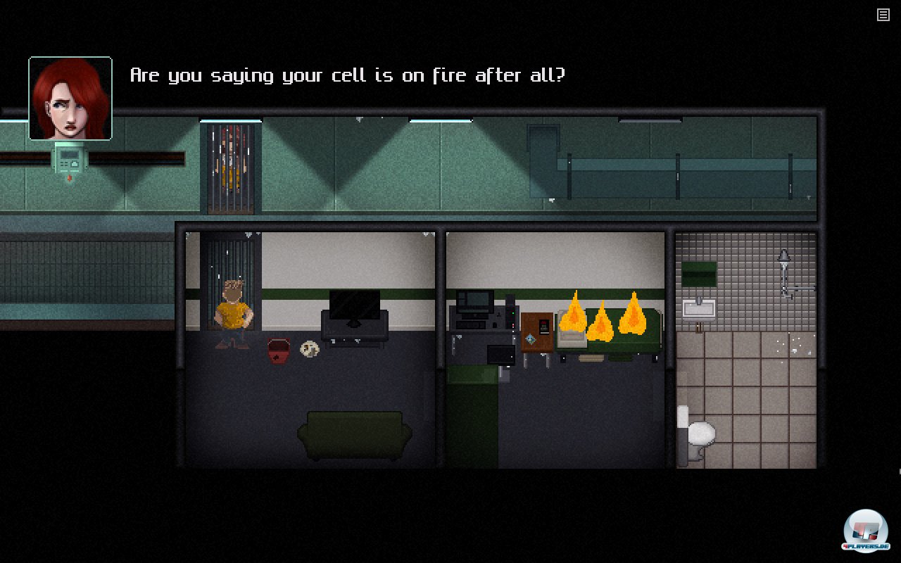 Durch Gitterst&auml;be getrennt lernen sich Alice und Richard kennen - trotzdem nehmen die R&uuml;ckblenden der neuen Insassin den gr&ouml;&szlig;ten Platz ein.