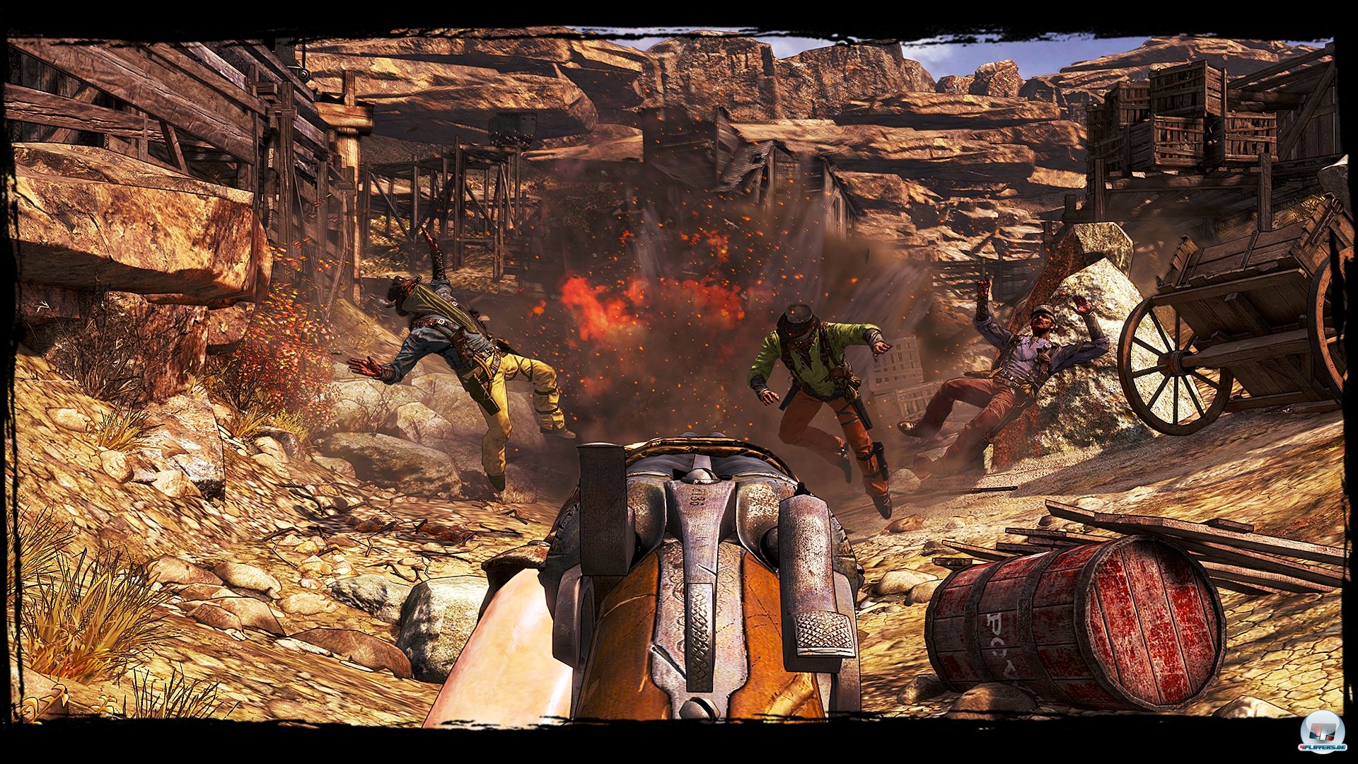 Die Action ist trotz herk&ouml;mmlicher Mechanik unterhaltsam.