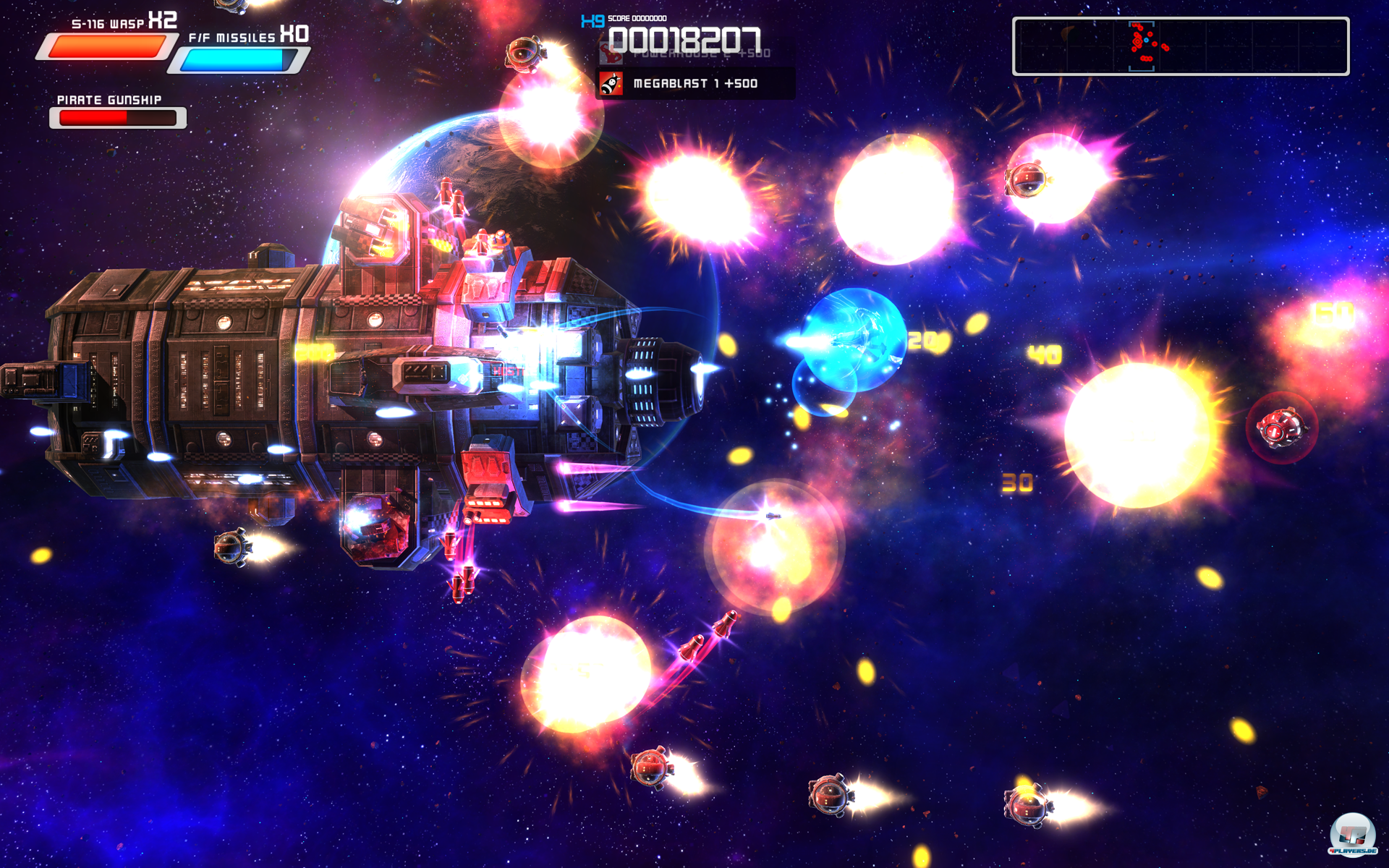 Mal ballert man schwerf&auml;llige gegnerische Schiffe in St&uuml;cke, in anderen Missionen besch&uuml;tzt man verb&uuml;ndete Exemplare.