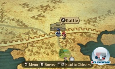 Zu Beginn gibt es nur wenige Orte auf der Welkarte, aber schon bald entspinnt sich ein Wegenetz mit optionalen Quests und H&auml;ndlern. Man kann sich zeit lassen oder der rot markierten Hauptquest folgen.