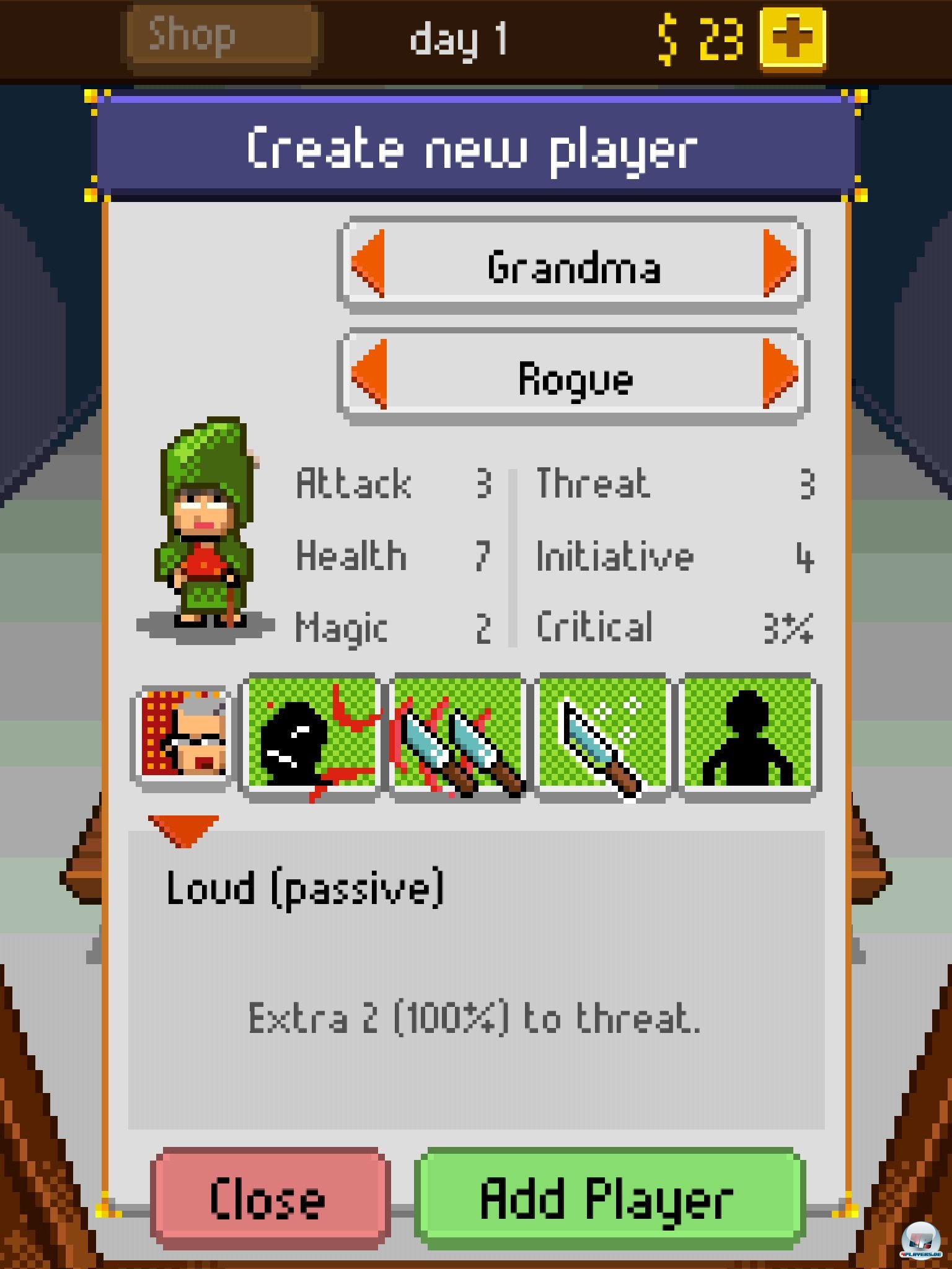 Die Oma als Dieb? Na klar, mit hinterh&auml;ltigen Attacken und Doppelklinge!