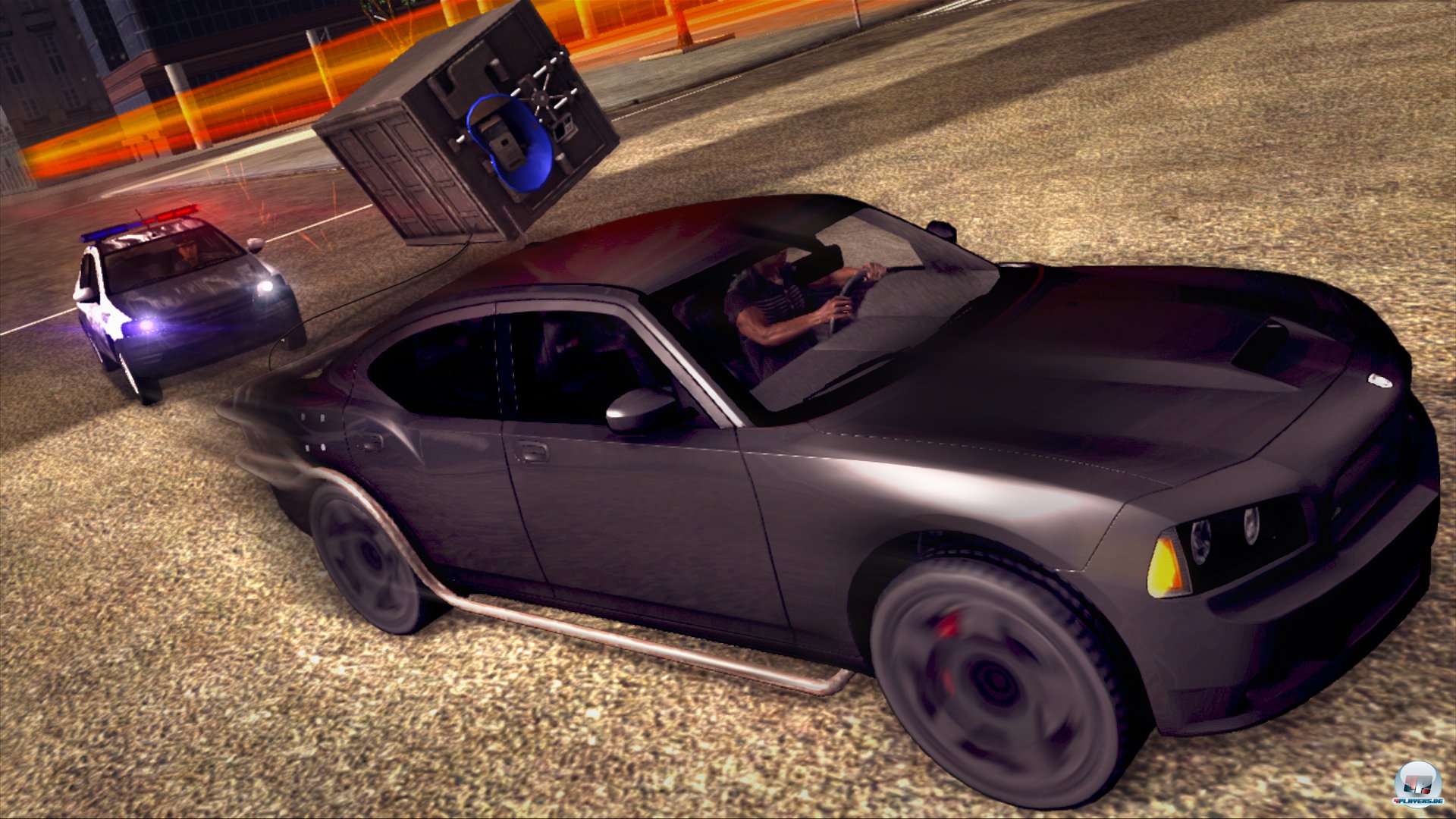 Nicht nur die Autos besitzen eine &auml;u&szlig;erst eigent&uuml;mliche Physik.