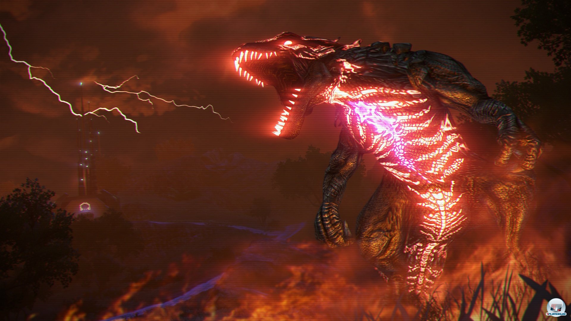 Blutdrachen - die Titelantihelden und st&auml;rksten Gegner des Mark-IV-Cyborgs.