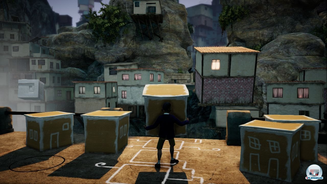 Imposante Umgebungsr&auml;tsel geh&ouml;ren zu den Highlights: Hier muss man eine Br&uuml;cke aus kleinen Quadern errichten.