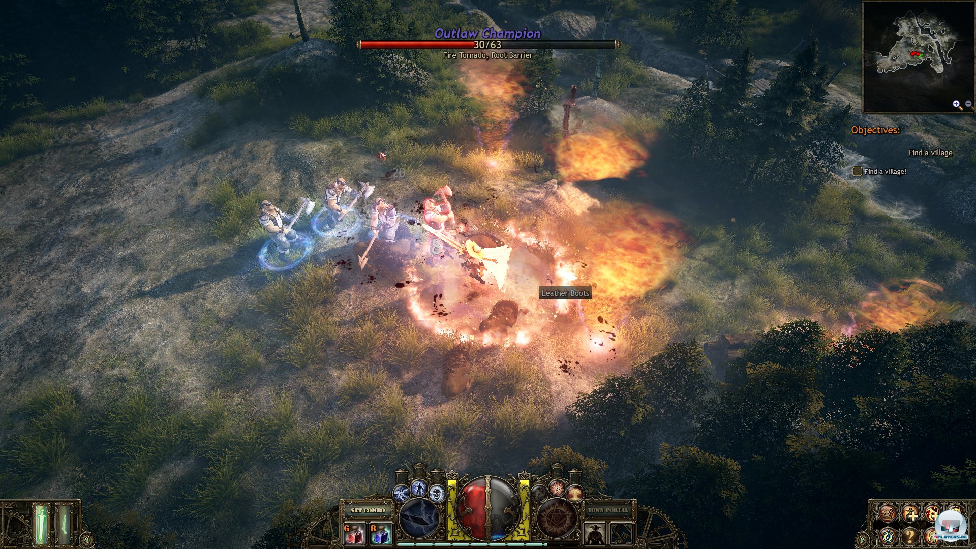 Der erste Akt ist in klassischen Fantasy-Umgebungen angesiedelt, sp&auml;ter bewegt man sich in Steampunk-Schaupl&auml;tzen.