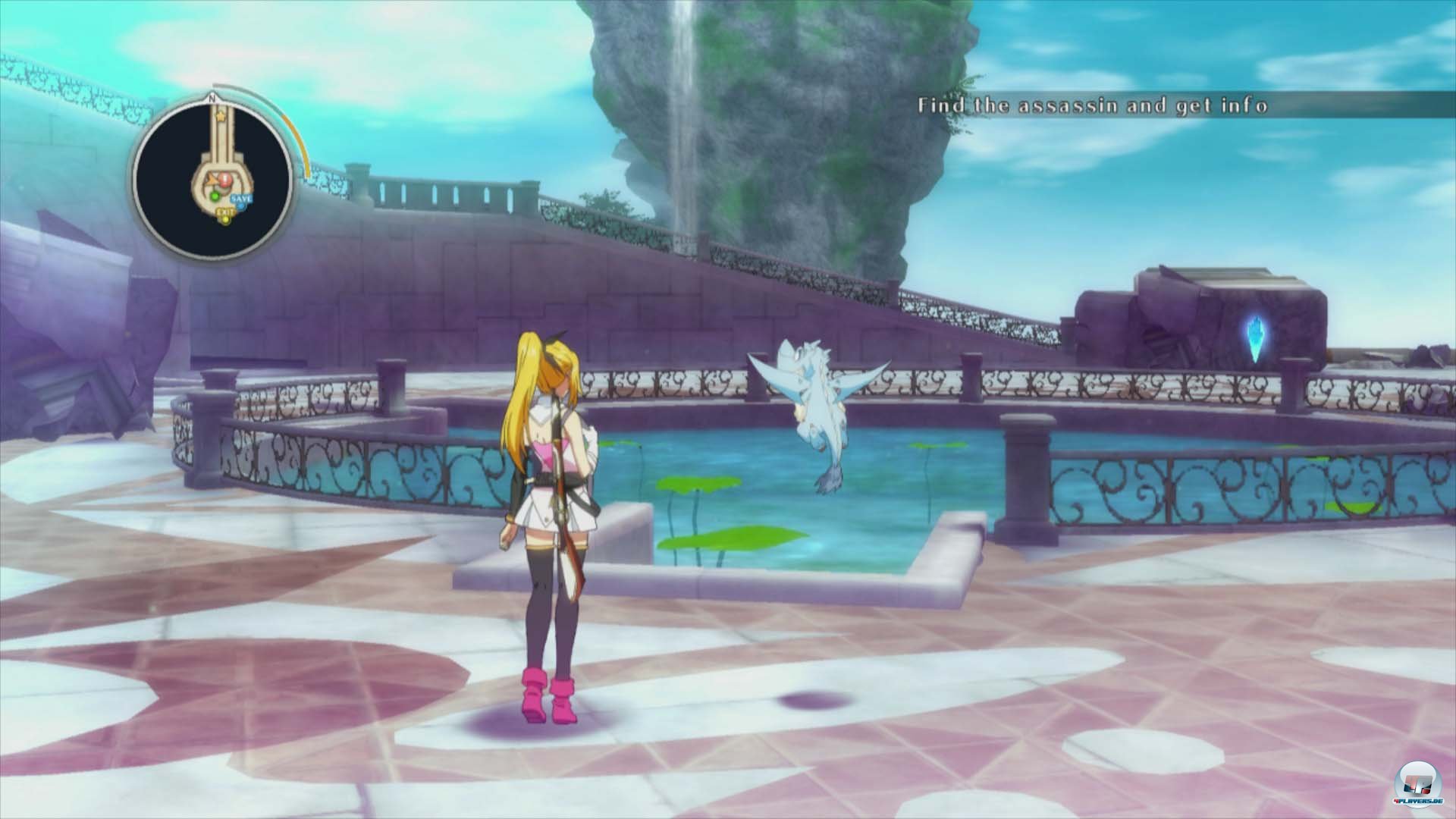 Die Schaupl&auml;tze bieten dank allwissender Kartenfunktion leider keinerlei Erkundungsreize.