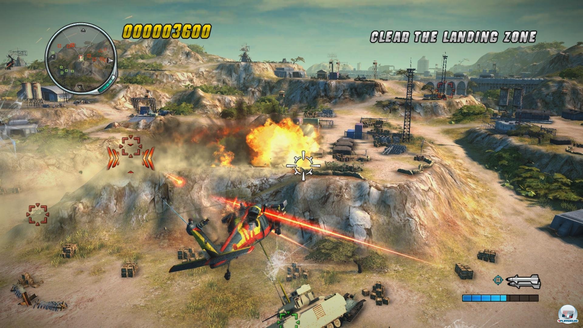 Es kracht an allen Ecken und Enden - die Effekte k&ouml;nnen sich durchaus sehen lassen!