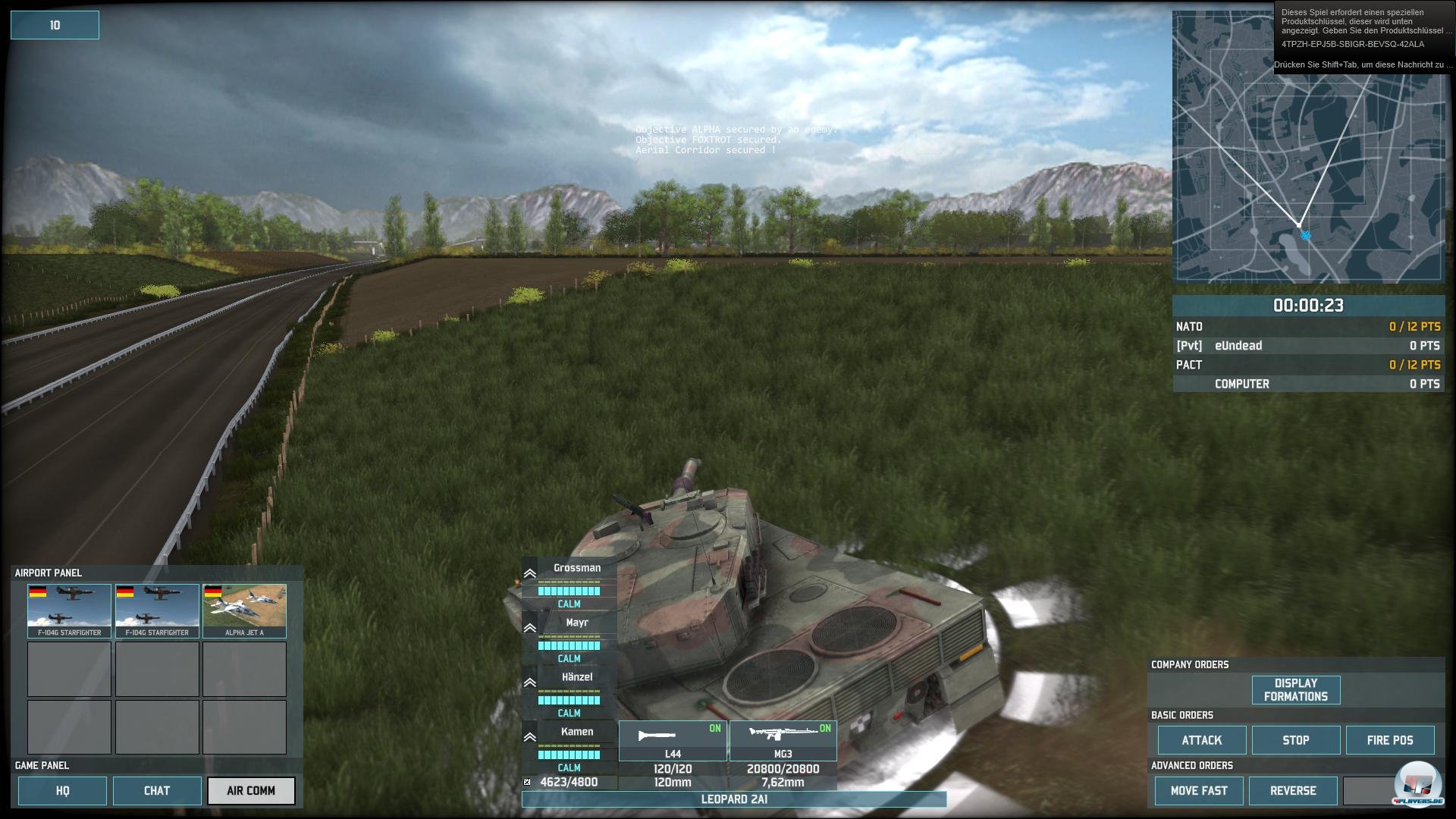 Die Kulisse ist alles in allem ordentlich hat aber Detailschw&auml;chen.