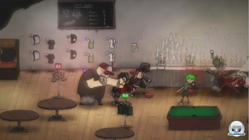 Bis zu vier Krawallmacher k&ouml;nnen gemeinsam auf Tour gehen.