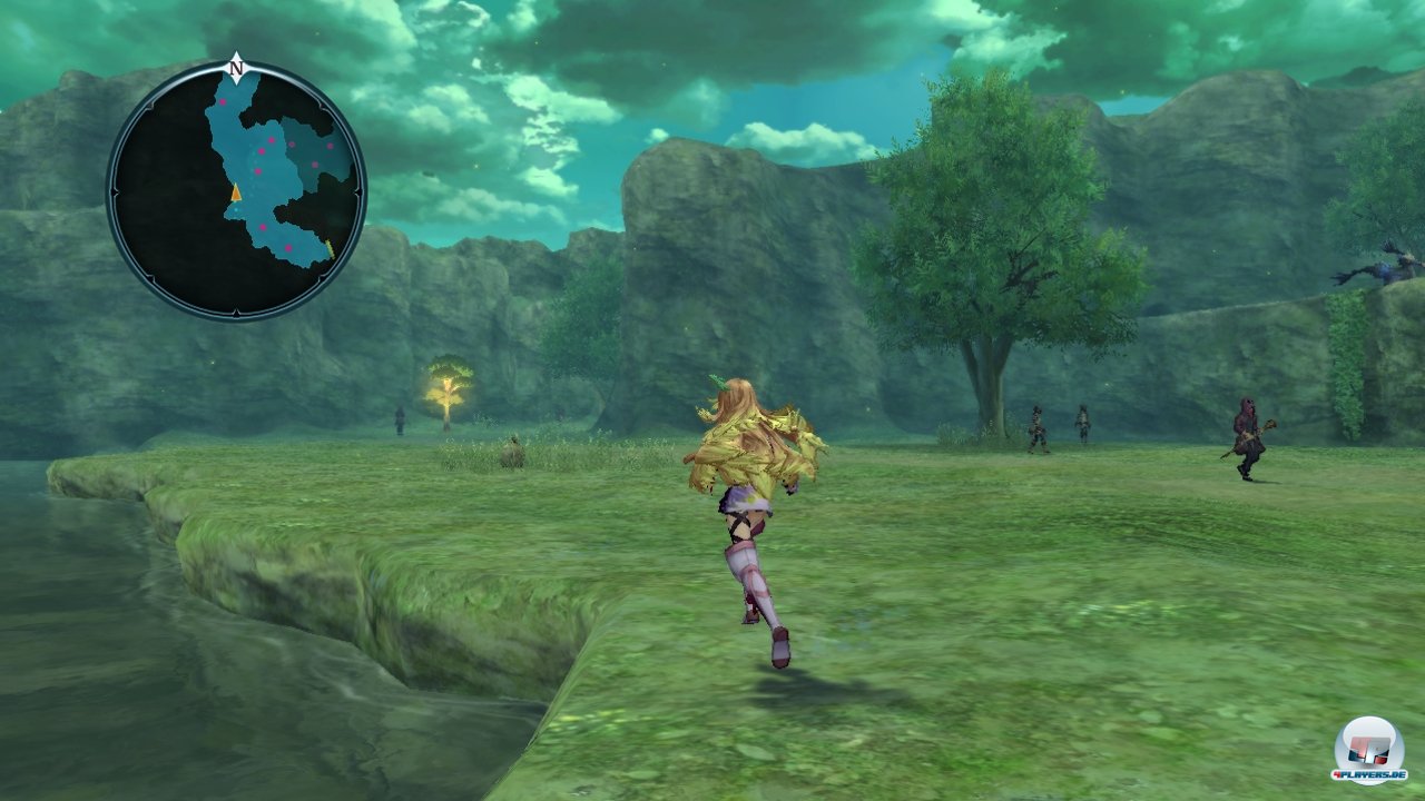 Feinde k&ouml;nnen bei gen&uuml;gend Platz auch hinterr&uuml;cks attackiert oder umgangen werden.