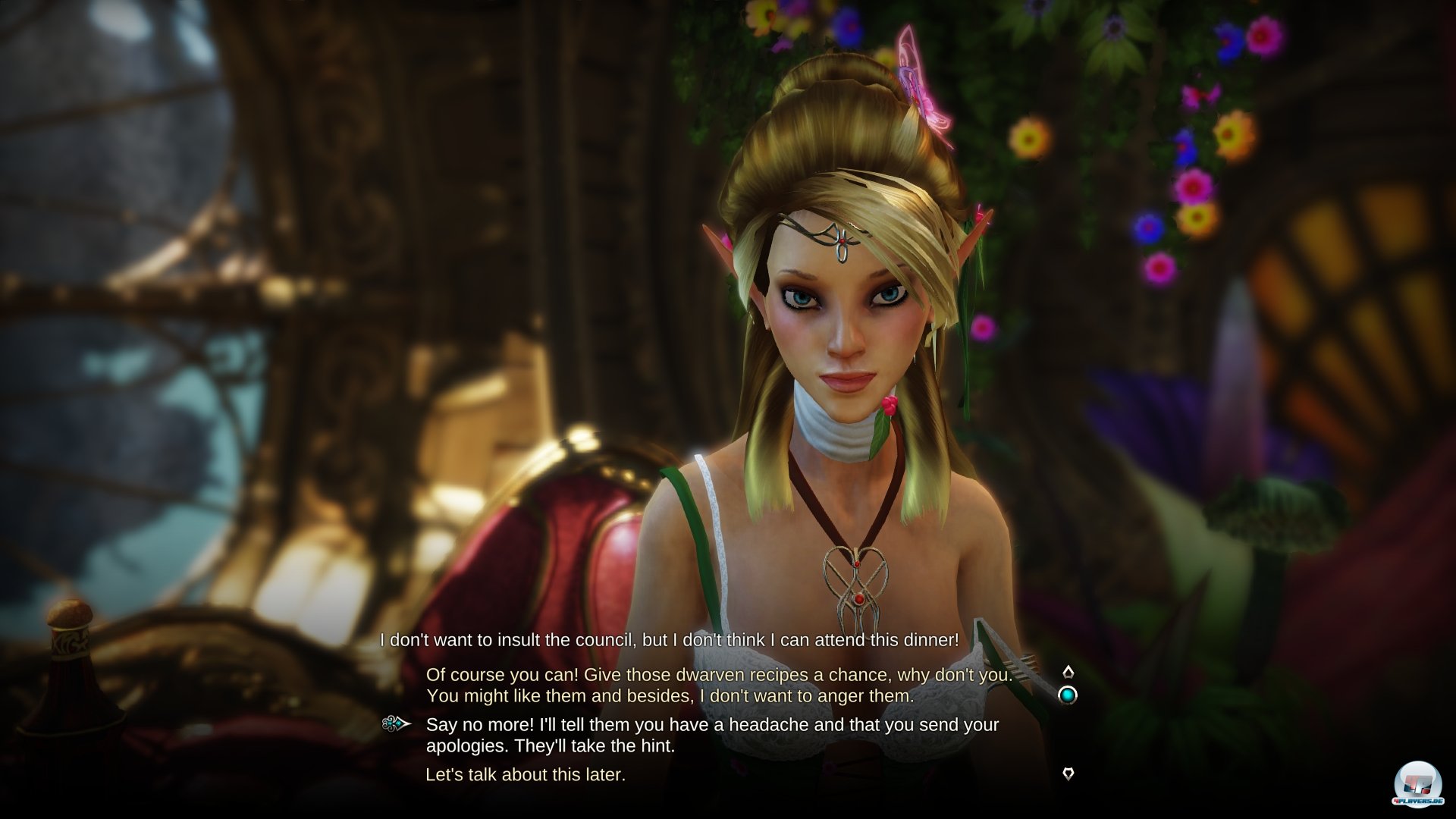 Heiratswillige Dame: Der Drachenherrscher w&auml;hlt seine Gemahlin - die lebt anschlie&szlig;end allerdings auf gef&auml;hrlichem Fu&szlig;.