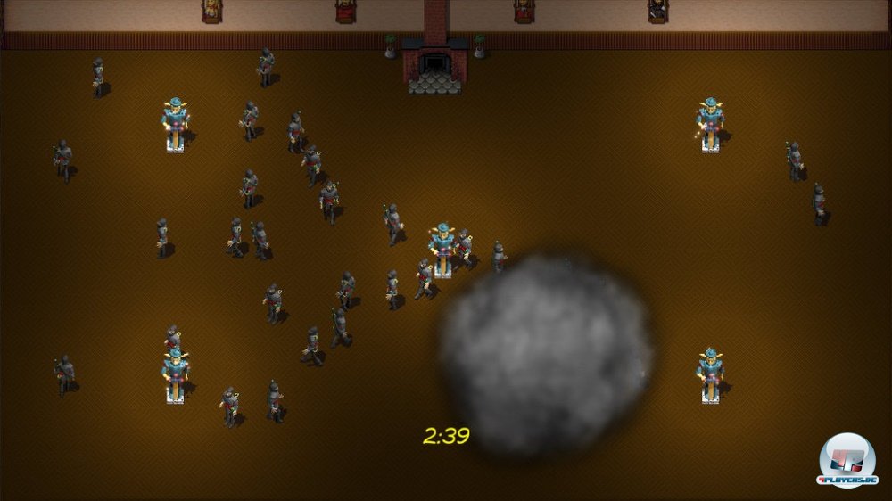 Eine Rauchbombe? Wo ist der fl&uuml;chtige Ninja?