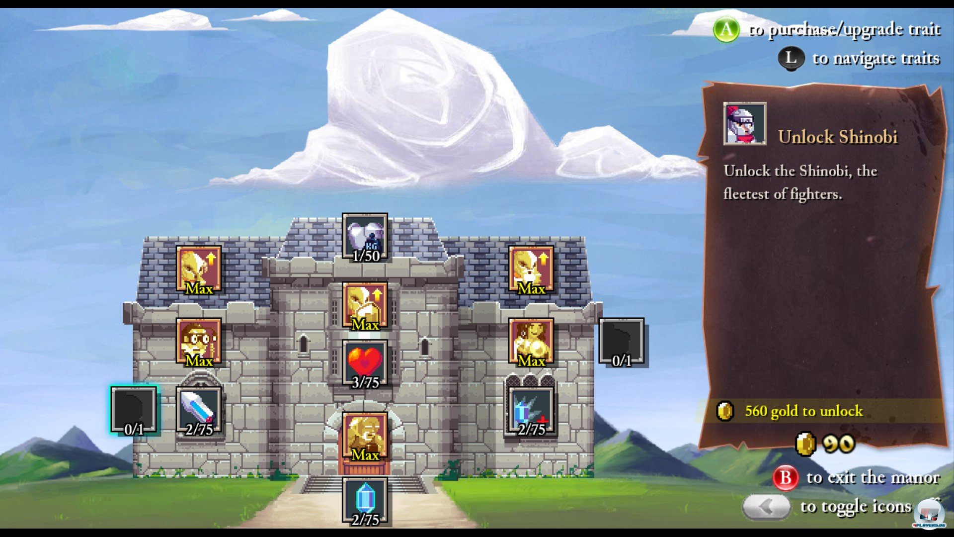 Schmied, Zauberin und das ausbaubare Anwesen versorgen die Nachfahren mit n&uuml;tzlichen Extras.