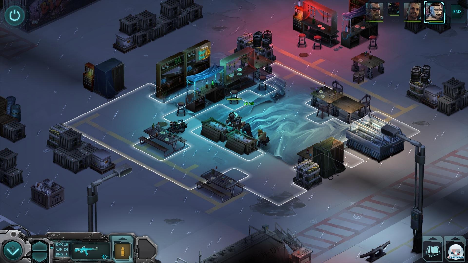 Man erkundet recht kleine Areale in isometrischer Perspektive: Zoom ist m&ouml;glich, Kameradreh nicht.