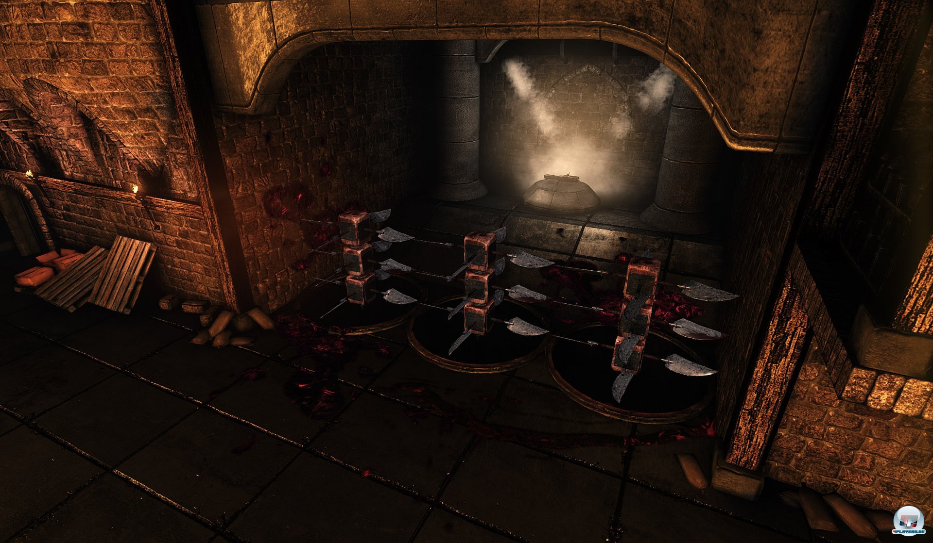 Herausforderungen an die Geschicklichkeit sorgen f&uuml;r ein wenig Abwechslung im Action-Allerlei.