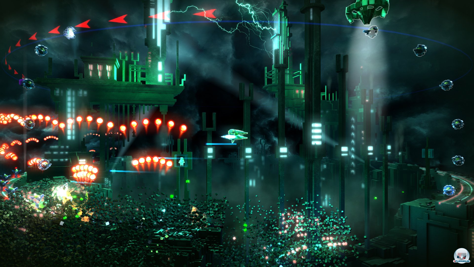 Drei Raumschiffe stehen zur Verf&uuml;gung, die sich angenehm unterscheiden.