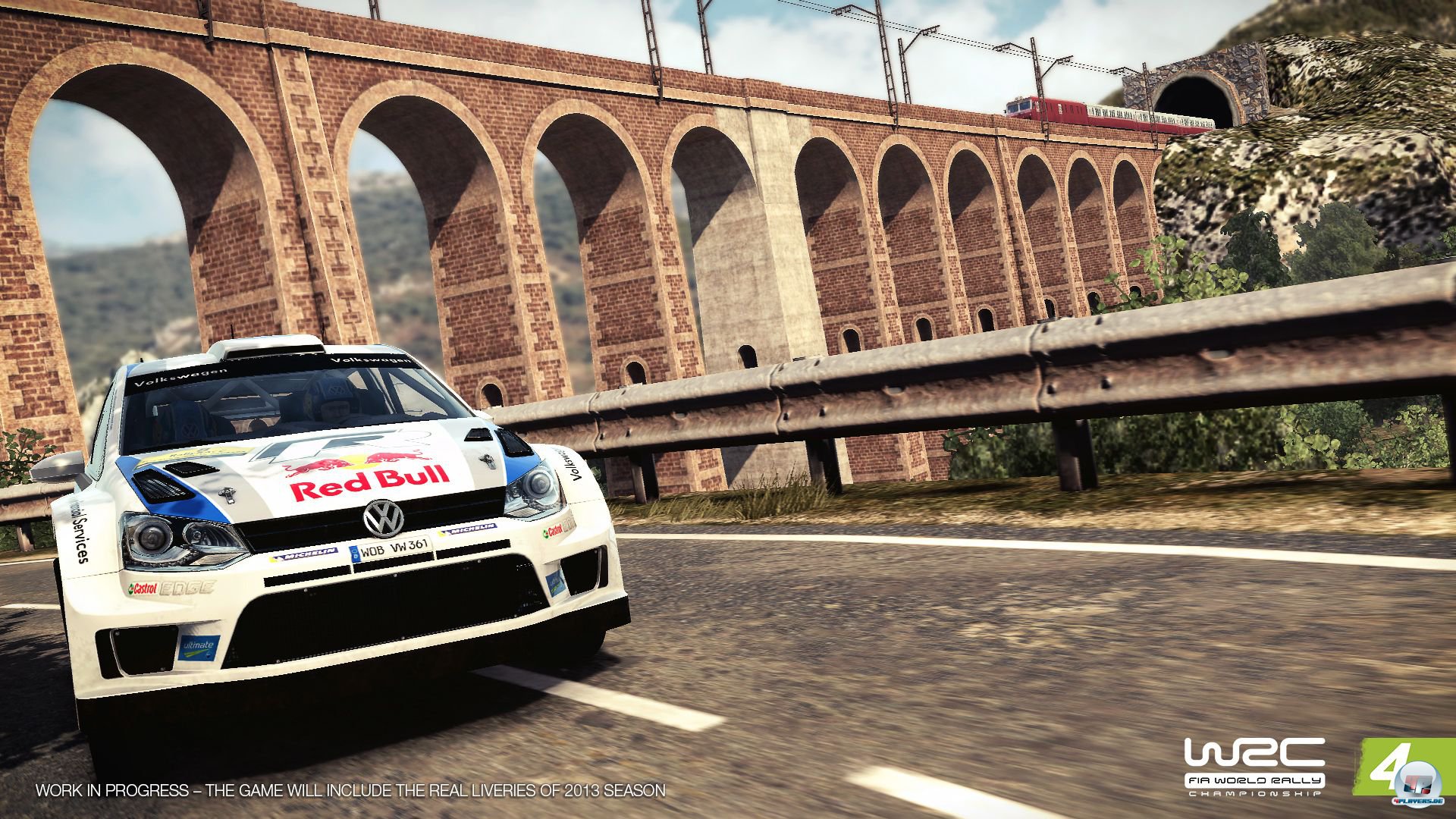 Die Br&uuml;cke kenn ich doch von irgendwoher?! Ahhh, WRC 3...und WRC 2.