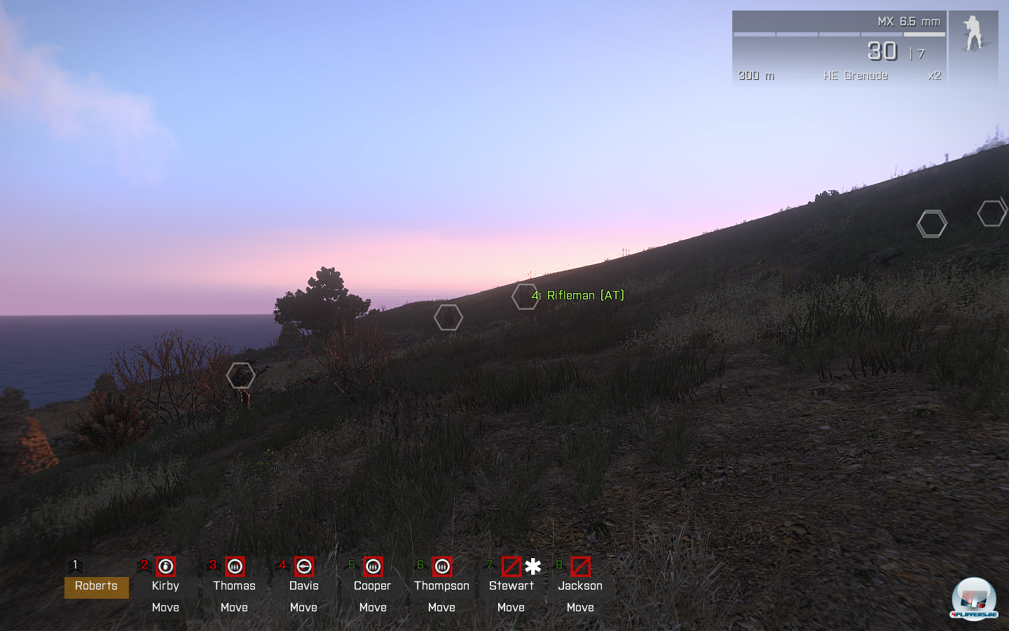 Sonnenaufgang &uuml;ber Stratis. Es k&ouml;nnte so romantisch sein! 