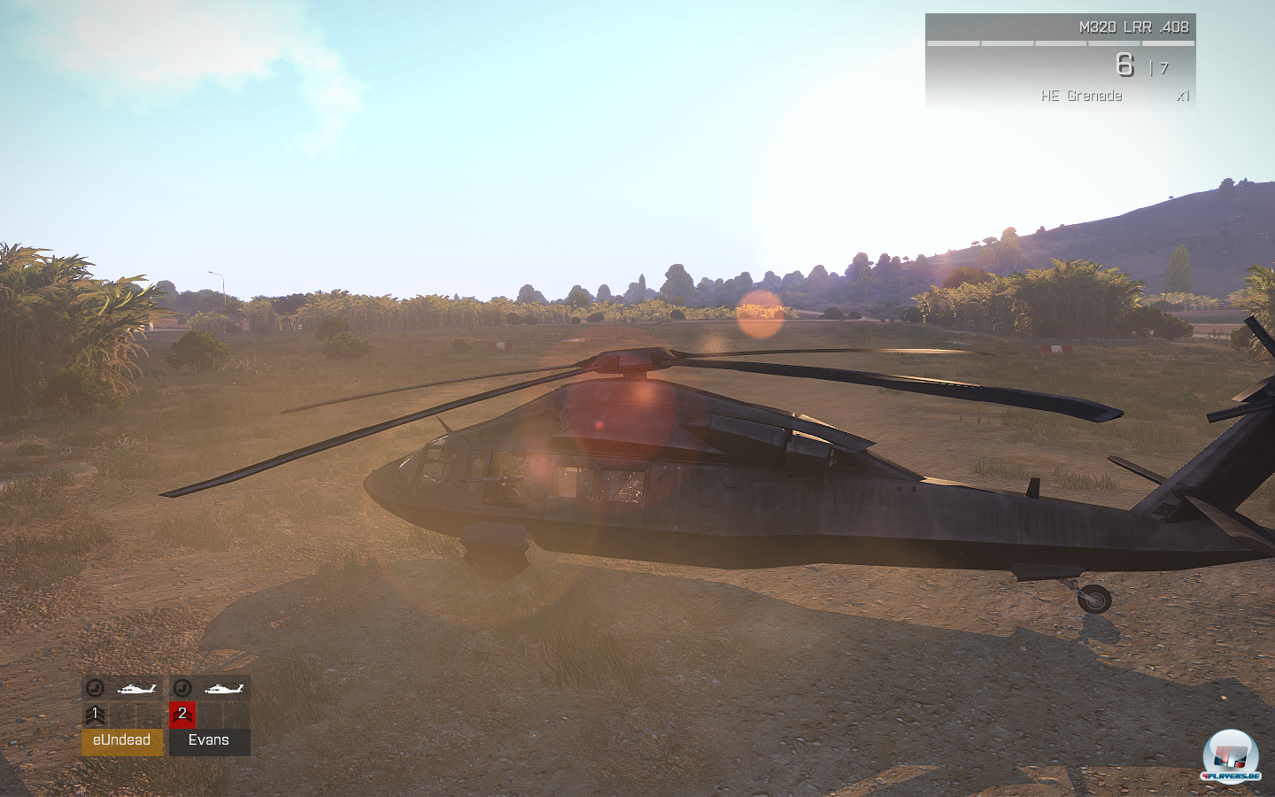 Die Helikoptersteuerung ist etwas zu einfach: Hier wurde Zug&auml;nglichkeit &uuml;ber die Simulation gestellt.