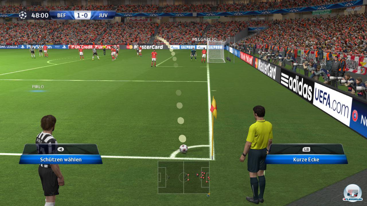 Neu sind optionale Zielhilfen f&uuml;r Ecken, Abschl&auml;ge und Freist&ouml;&szlig;e.