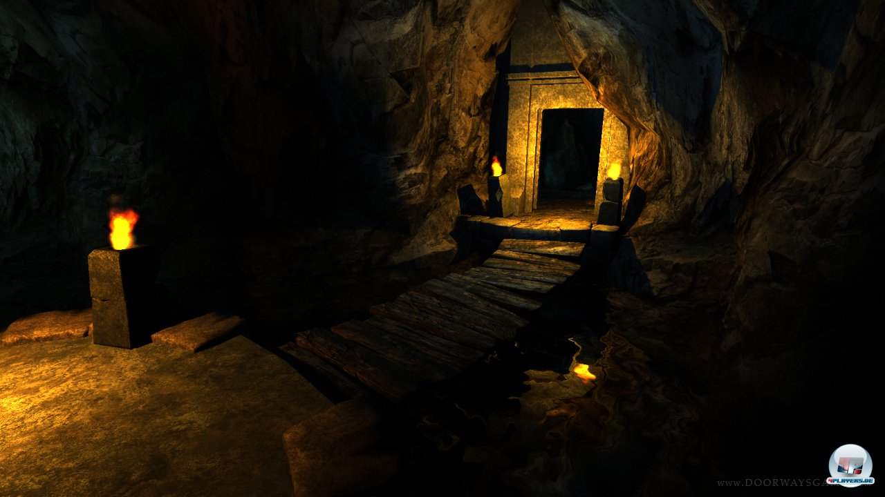 Manche T&uuml;ren &ouml;ffnen sich erst, wenn man Hebel gefunden und umgelegt hat.