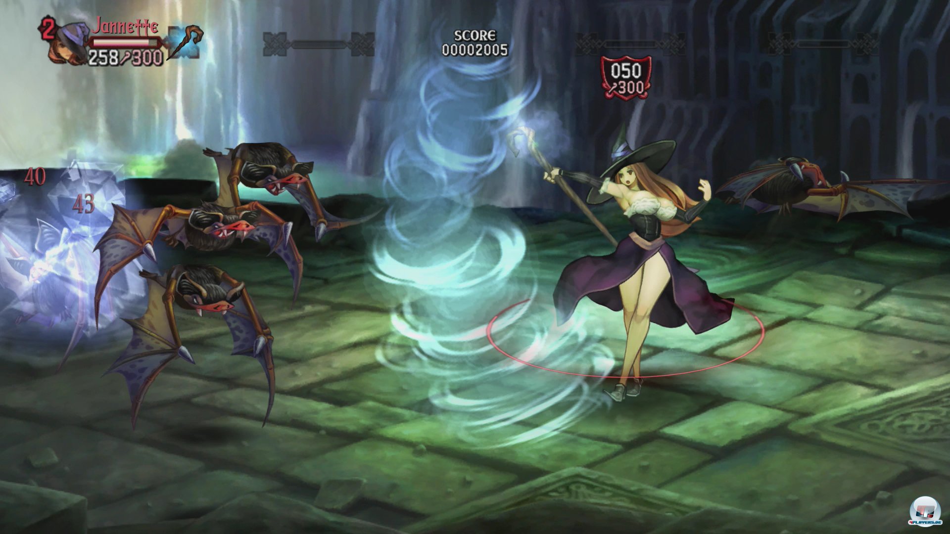 Die sechs zur Verf&uuml;gung stehenden Figuren spielen sich angenehm unterschiedlich.