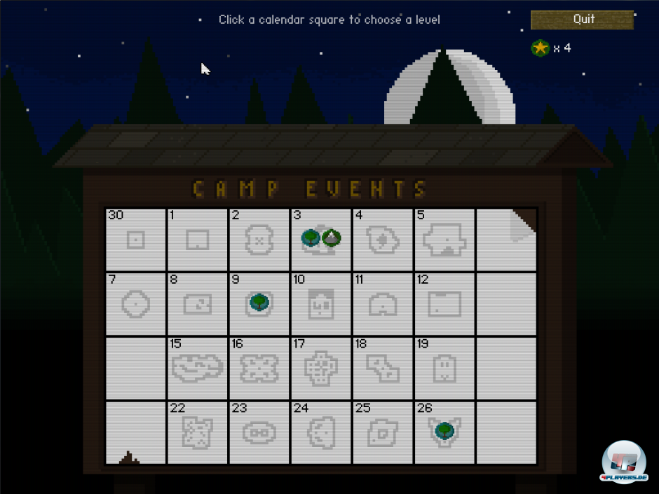 Im Camp wird in &uuml;ber 20 Abschnitten immer ein spannendes Programm geboten.