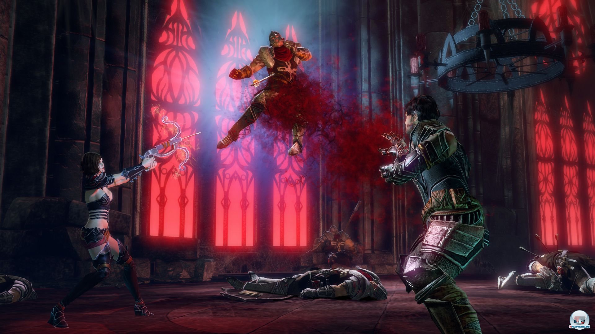 In ihren besten Momenten ist die Kulisse durchschnittlich, bleibt aber gr&ouml;&szlig;tenteils schwach.