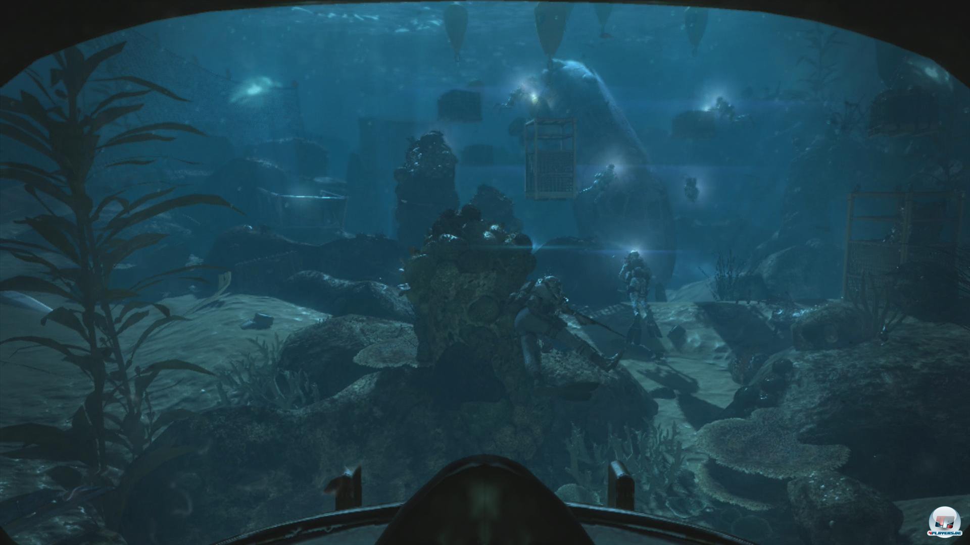 Auf ins k&uuml;hle Nass: Die Tauchmission ist eines der Highlights der Kampagne.