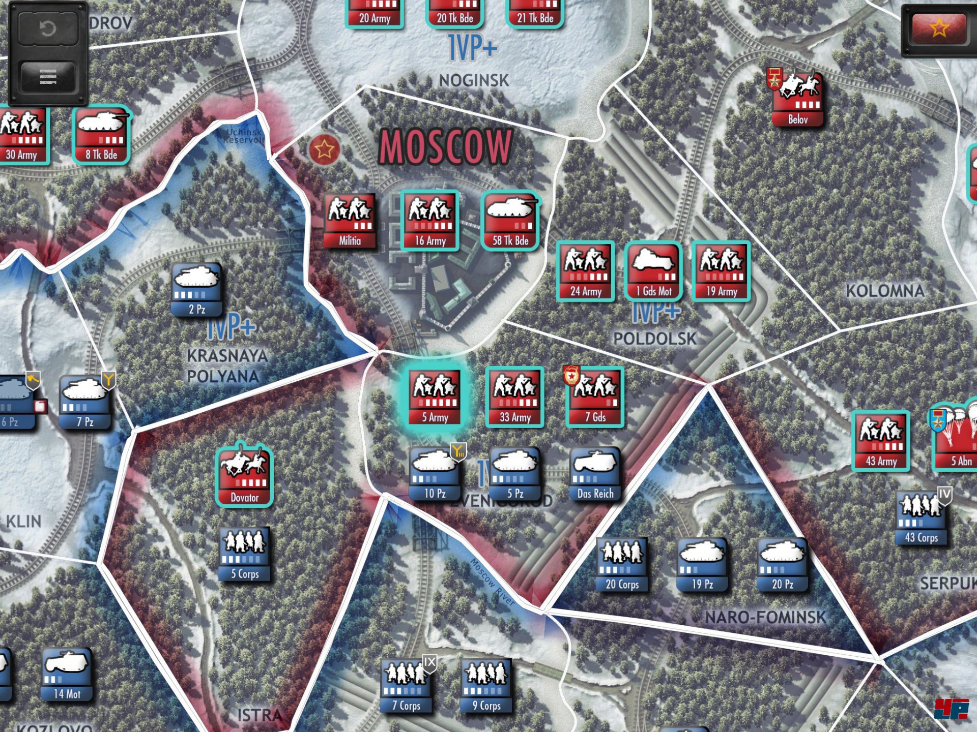 Im W&uuml;rgegriff des Winters: Im laufe der Kampagne wechselt das Wetter - und damit die Sto&szlig;richtung.