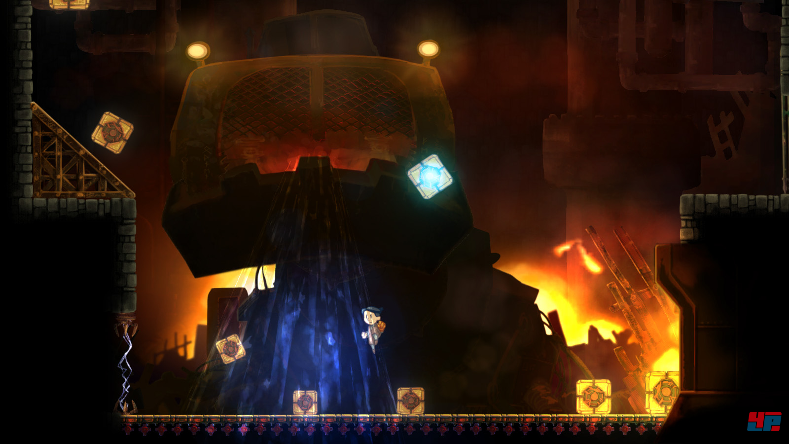 Die Bossk&auml;mpfe sind spannend aufgebaut, gestalten sich durch die nicht immer pr&auml;zise genug arbeitende Steuerung aber nervt&ouml;tend. 