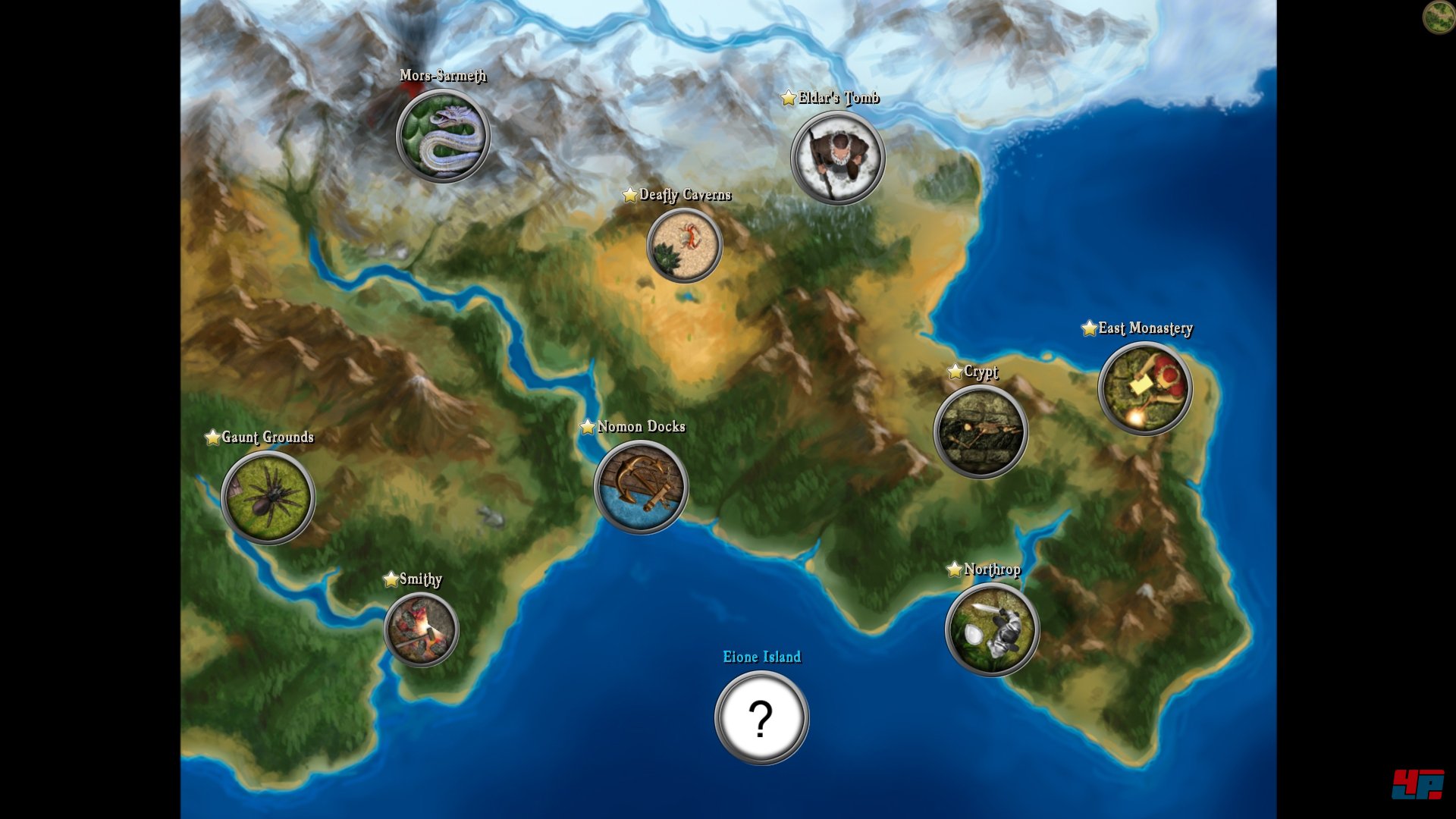 Ortswechsel sind jederzeit &uuml;ber Welt- und Gebietskarten m&ouml;glich.