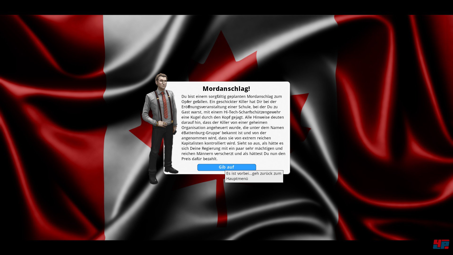 Nervig: Mordanschl&auml;ge von (teils merkw&uuml;rdigen) Terrorgruppen sind zu h&auml;ufig.