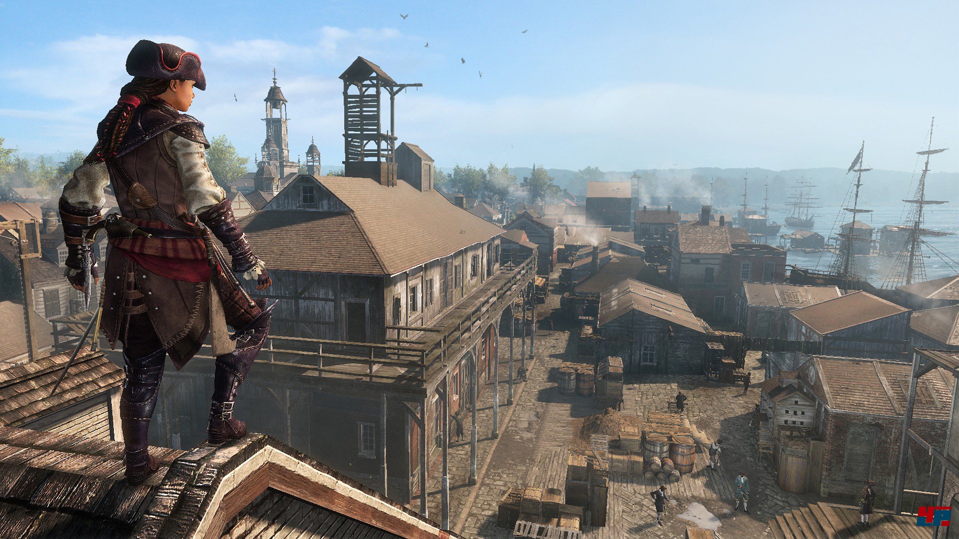Alle wesentlichen Assassin's-Creed-Elemente sind vorhanden, dennoch kann Aveline nicht in gleichem Ma&szlig;e Spannung aufbauen wie ihre m&auml;nnlichen Kollegen.