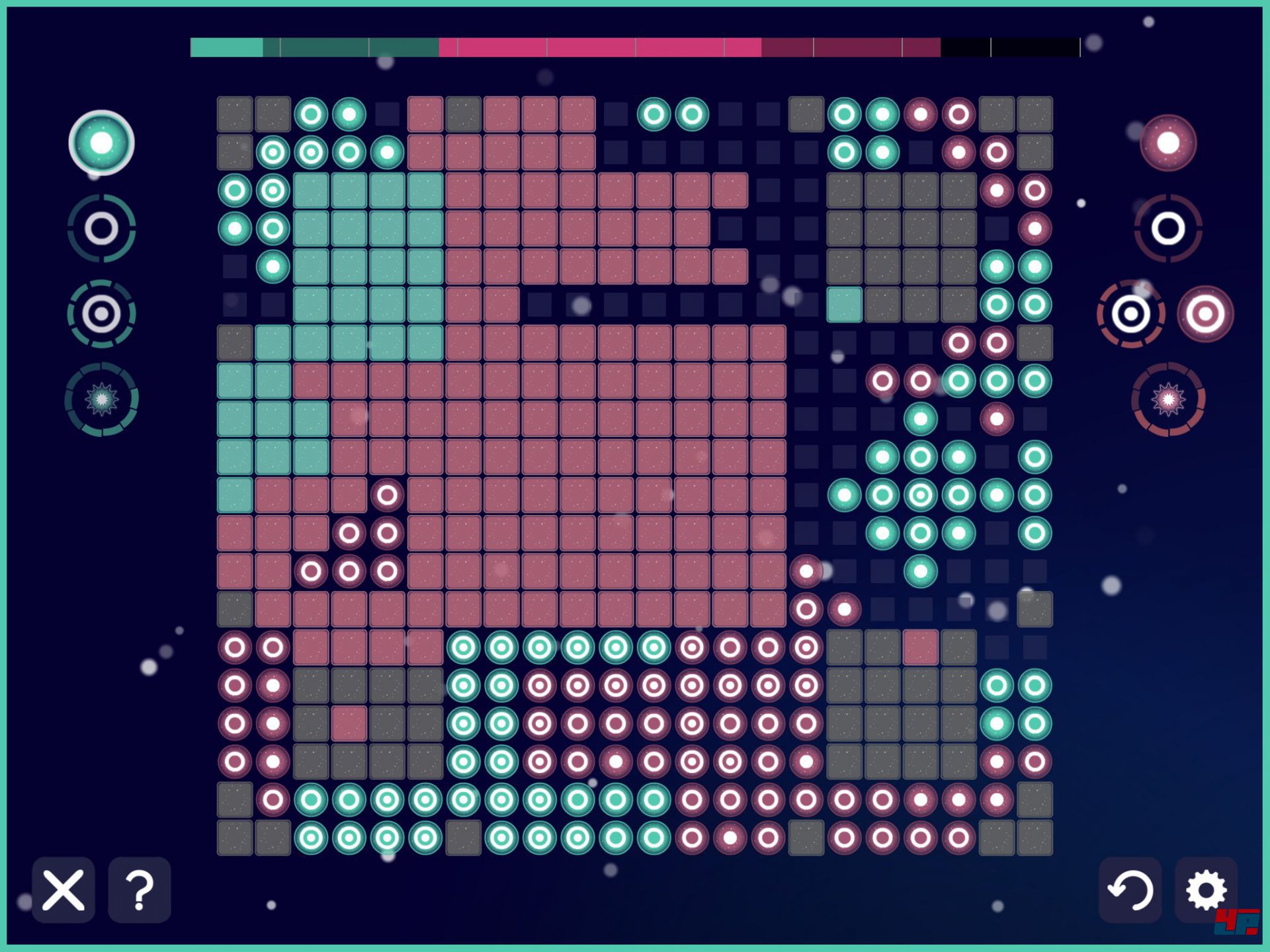 ...komplexere Z&uuml;ge annimmt: Die Eroberung und Sicherung von Gebieten ist ein Fest f&uuml;r Legetaktiker.
