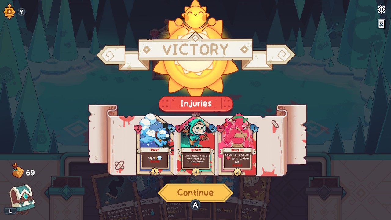 Eure treuen Gef&auml;hrten sorgen nicht nur f&uuml;r Abwechslung, sondern sch&uuml;tzen euren Anf&uuml;hrer auch vor t&ouml;dlichen Treffern. Pfleglich solltet ihr trotzdem mit ihnen umgehen: Werden sie besiegt, sind ihre Werte f&uuml;r den n&auml;chsten Kampf halbiert.