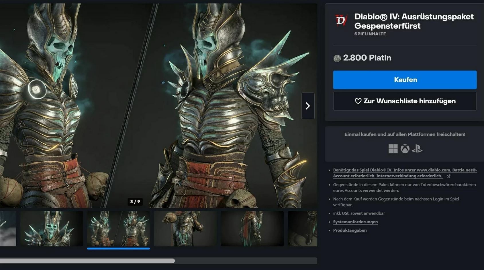 28 Euro f&uuml;r ein Skin-Set sind eine Ansage. In negativer Hinsicht.