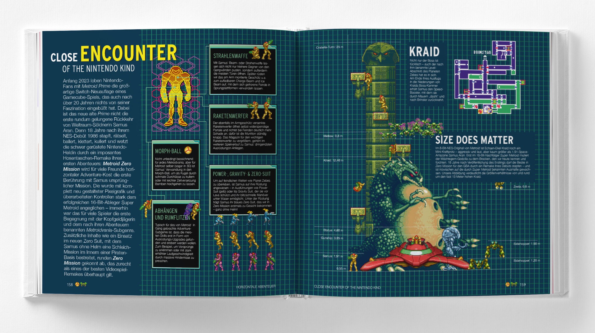 Zahlreiche erfolgreiche Nintendo-Serien - wie hier zum Beispiel Metroid - wurden auf dem Game Boy Advance mit popul&auml;ren Spielen fortgef&uuml;hrt.