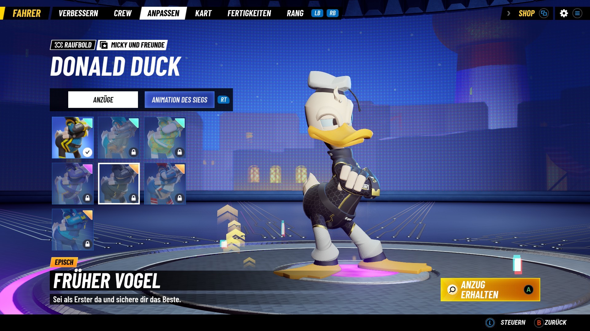 Coole kosmetische Gegenst&auml;nde? Die gibt es nicht. Stattdessen verschiedene Rennanz&uuml;ge. Wie Spannend.