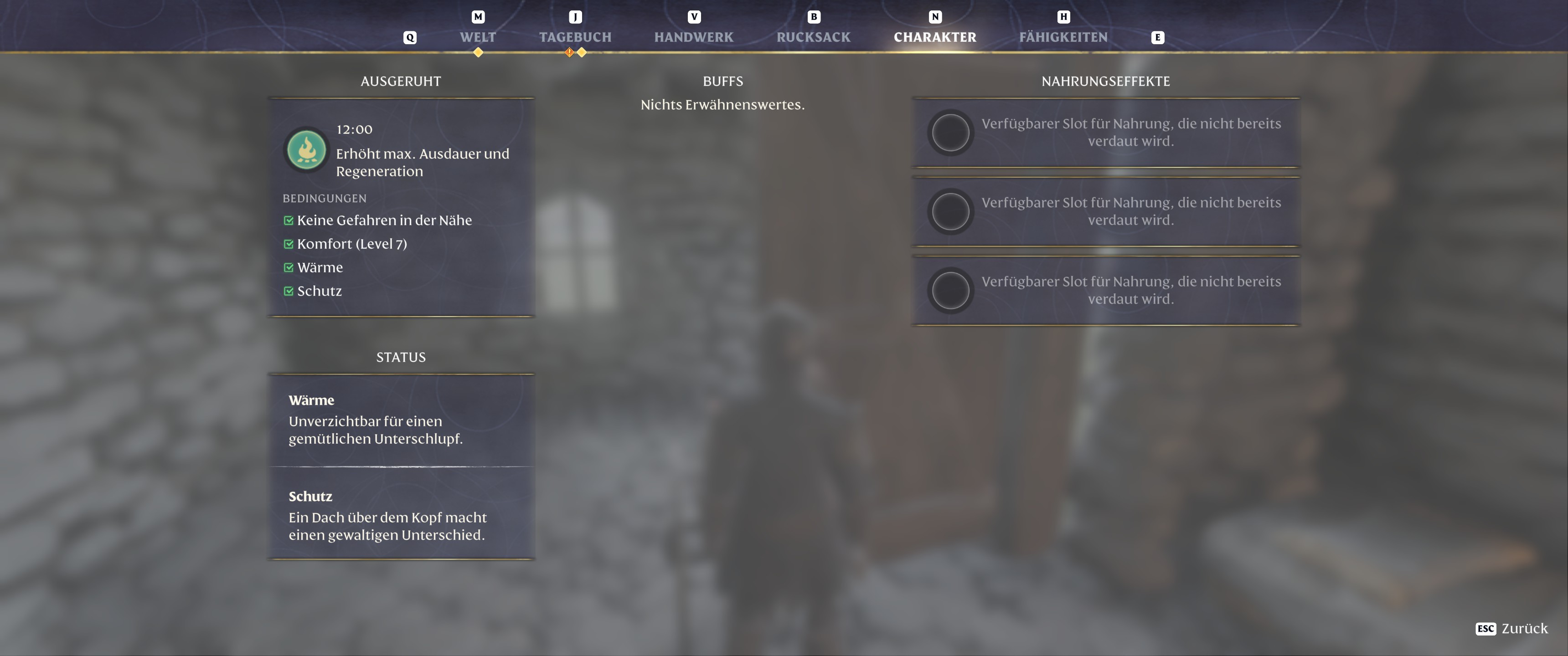 Wer ausgeruht ist, kann l&auml;nger sprinten oder &ouml;fter ausweichen &ndash; praktisch!