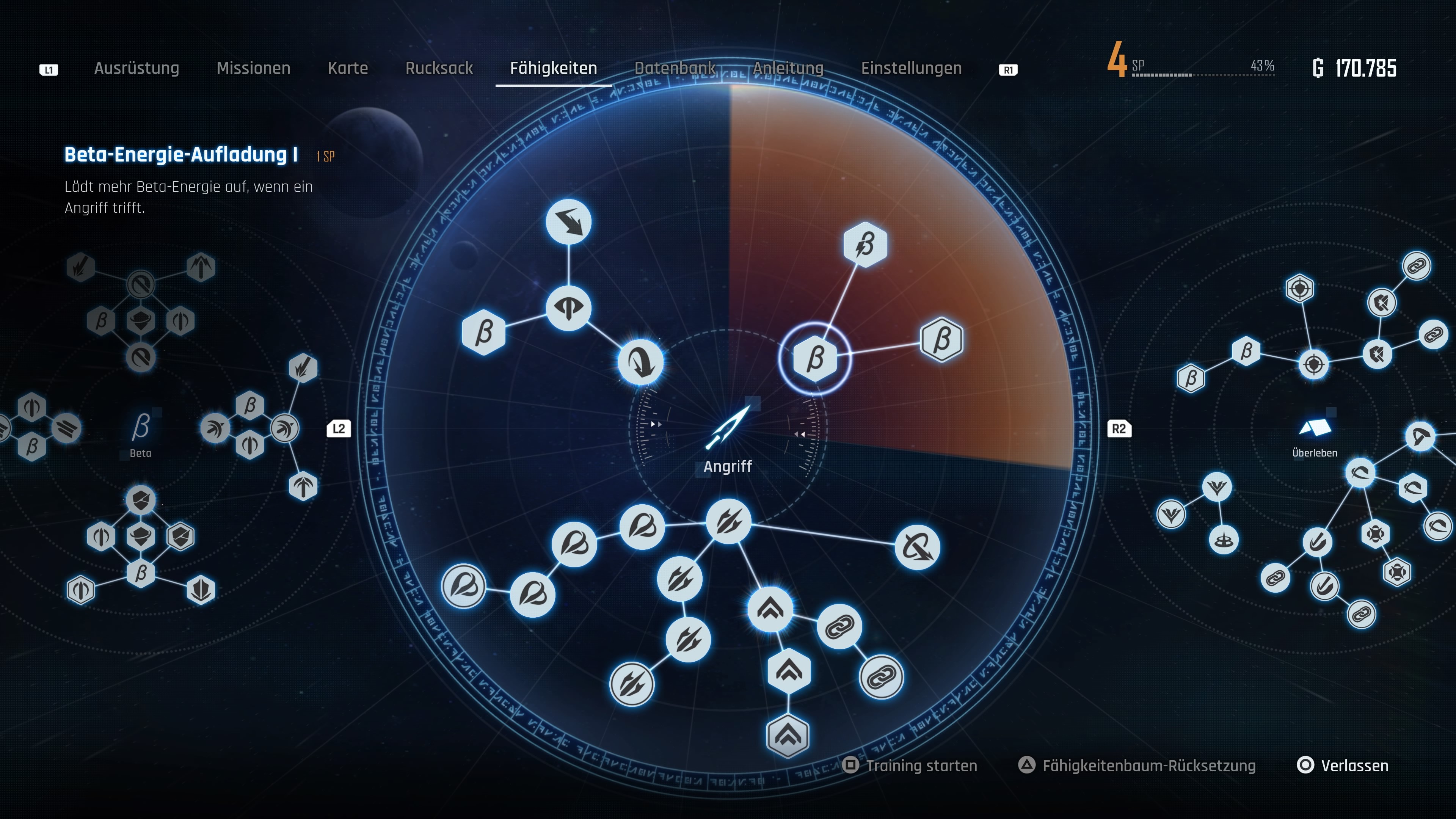 Hier gehen nur unspektakul&auml;r Zahlen nach oben, aber das schnellere F&uuml;llen der Leisten ist beim K&auml;mpfen ungemein hilfreich.