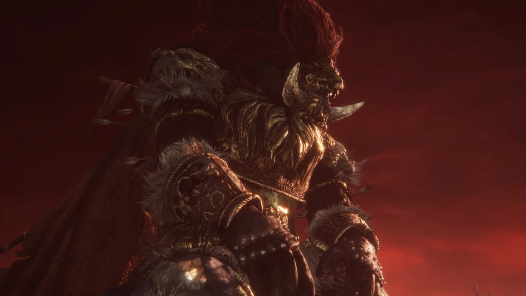 Sternengei&szlig;el Radahn aus Elden Ring.